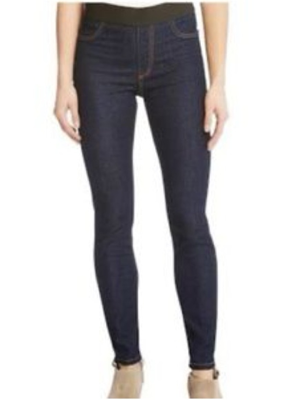 NWT Karen Kane Lifestyle Dark Rinse Jegging 14